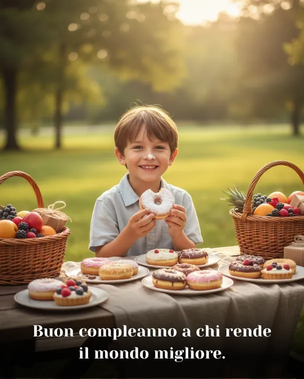 Buon compleanno a chi rende il mondo migliore