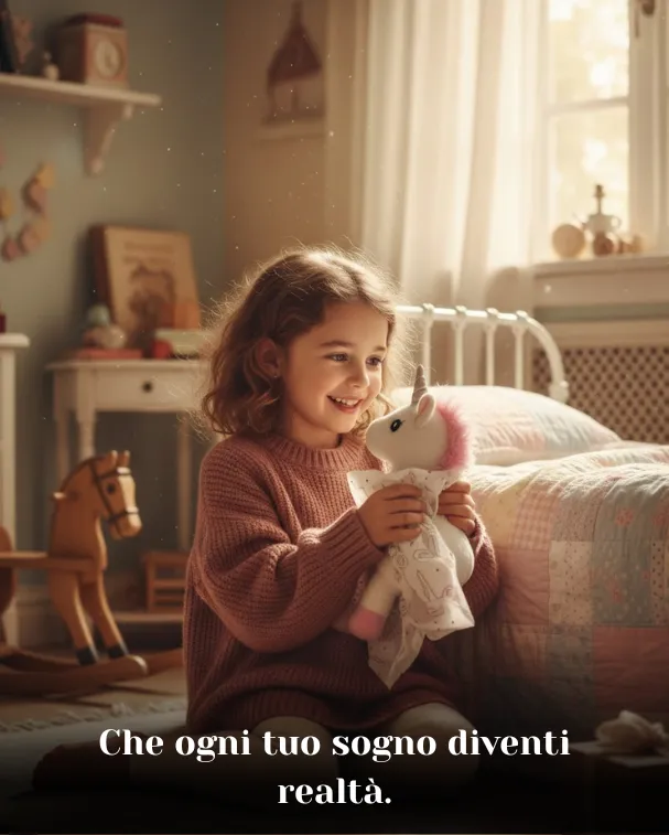 Che ogni tuo sogno diventi realtà