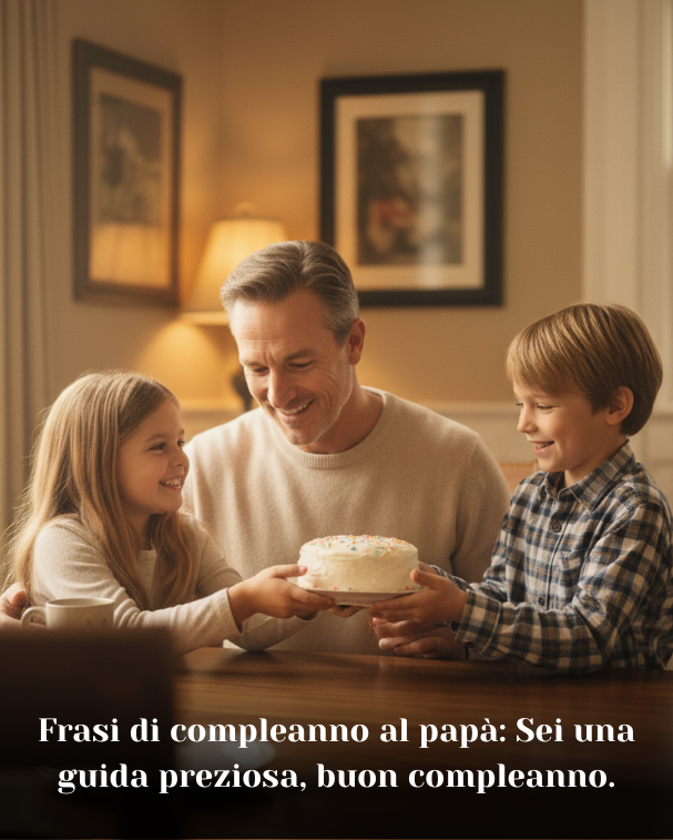 Frasi di compleanno al papà_ Sei una guida preziosa, buon compleanno