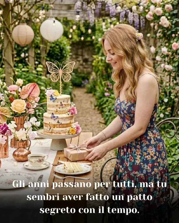 Gli anni passano per tutti, ma tu sembri aver fatto un patto segreto con il tempo