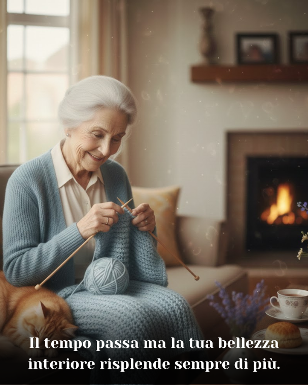 Il tempo passa ma la tua bellezza interiore risplende sempre di più