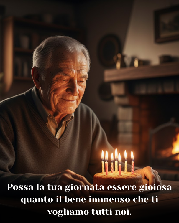 Possa la tua giornata essere gioiosa quanto il bene immenso che ti vogliamo tutti noi