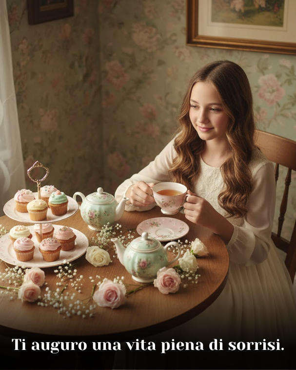 Ti auguro una vita piena di sorrisi