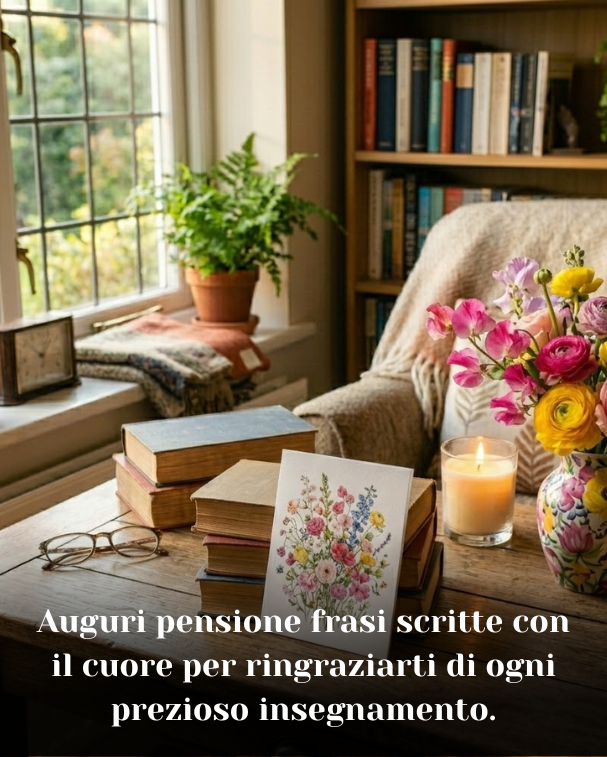 Auguri pensione frasi scritte con il cuore per ringraziarti di ogni prezioso insegnamento