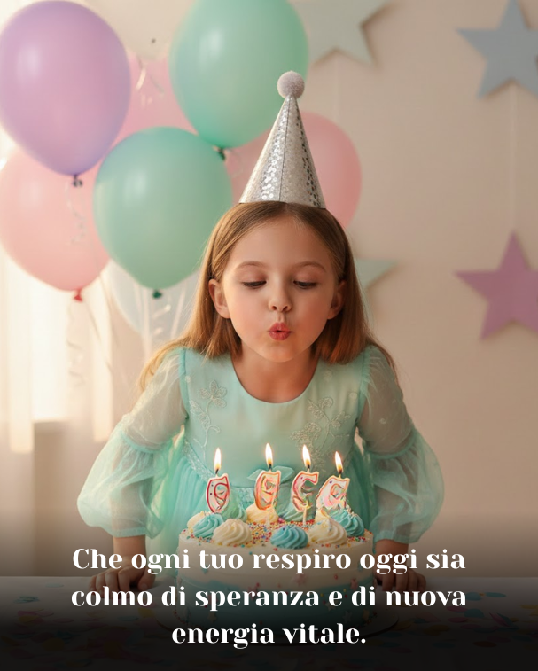 Che ogni tuo respiro oggi sia colmo di speranza e di nuova energia vitale
