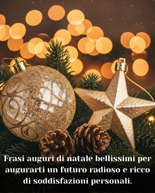 Frasi auguri di natale bellissimi per augurarti un futuro radioso e ricco di soddisfazioni personali