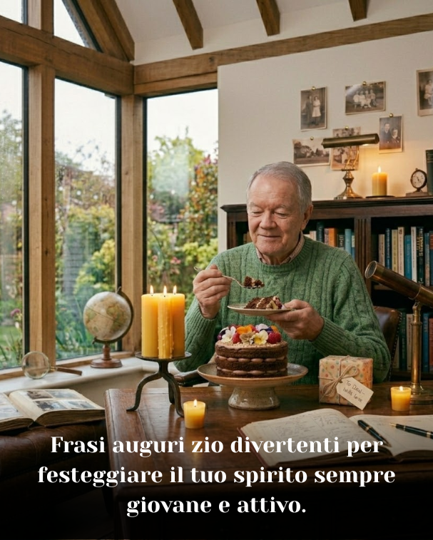 Frasi auguri zio divertenti per festeggiare il tuo spirito sempre giovane e attivo