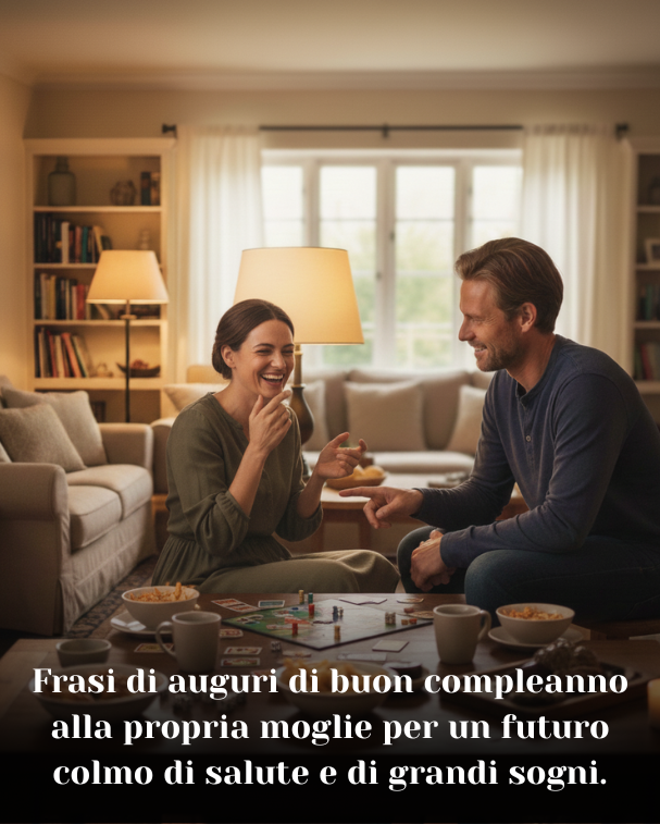 Frasi di auguri di buon compleanno alla propria moglie per un futuro colmo di salute e di grandi sogni