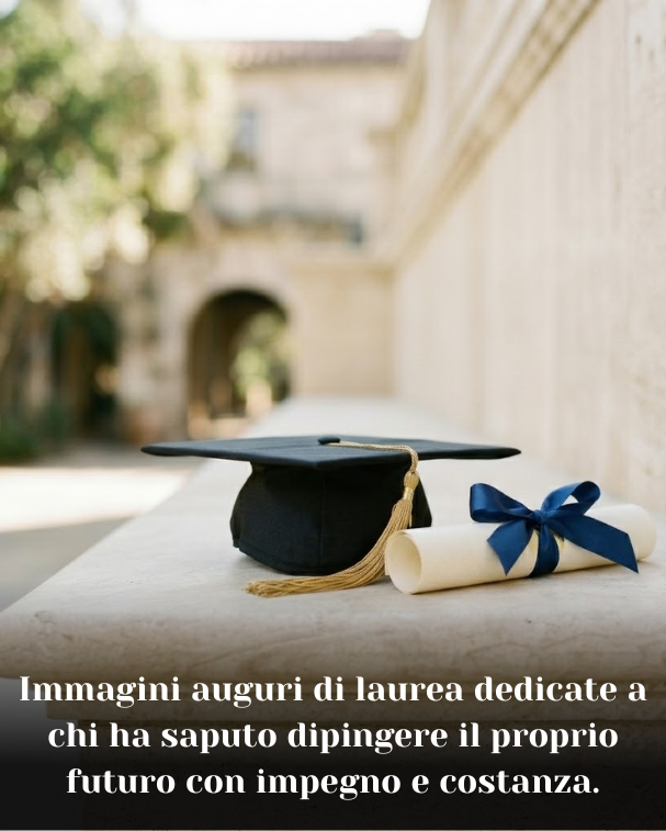 Immagini auguri di laurea dedicate a chi ha saputo dipingere il proprio futuro con impegno e costanza