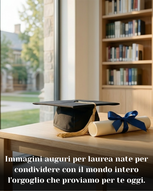 Immagini auguri per laurea nate per condividere con il mondo intero l'orgoglio che proviamo per te oggi