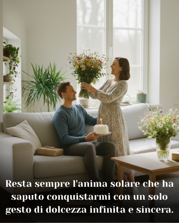Resta sempre l'anima solare che ha saputo conquistarmi con un solo gesto di dolcezza infinita e sincera